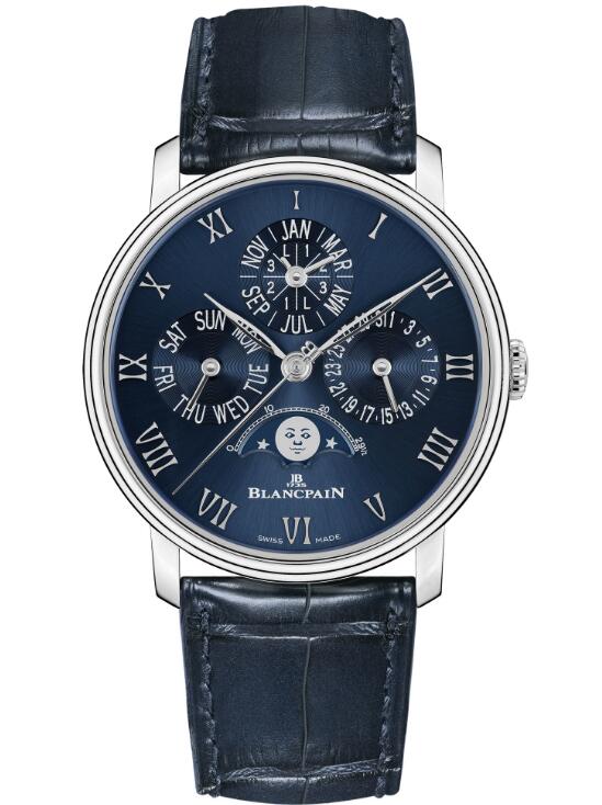 swiss Blancpain Villeret Quantieme Perpetuel 6656-3440-55B watches for men